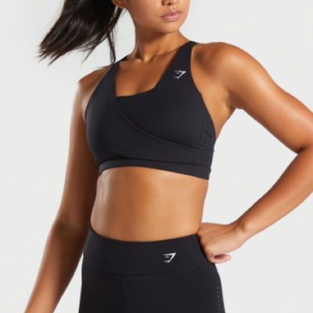 GYM SHARK LASER CUT SPORTS BRA